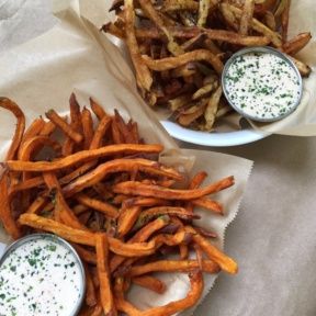 2 types of gluten-free fries from Pono Burger